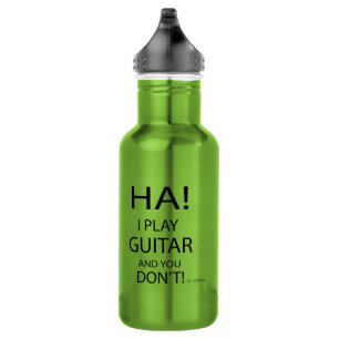 Bouteille D'eau Ha Guitare