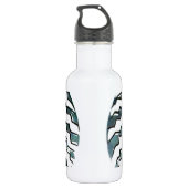 Bouteille D'eau Hakuna Matata Style Triangle Bleu.png (Dos)