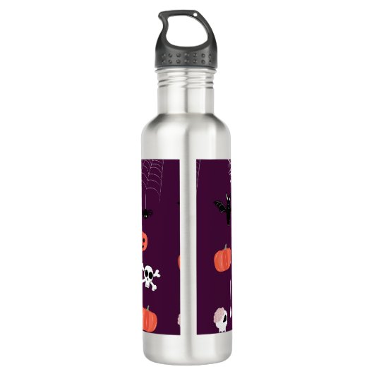 Bouteille D'eau Halloween (Dos)