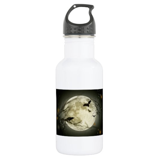 Bouteille D'eau Halloween (Devant)