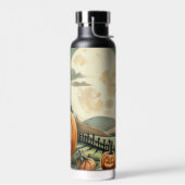 Bouteille D'eau Halloween/Automne/Automne/citrouille/chat (Gauche)