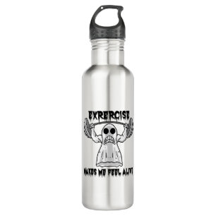 Bouteille D'eau Halloween Bodybuilder Fitness - Ghost Workout