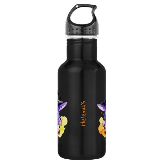 Bouteille D'eau Halloween de livre (Devant)