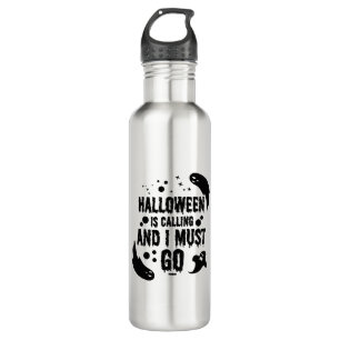 Bouteille D'eau Halloween est en train d'appeler