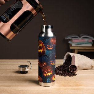 Bouteille D'eau Halloween Jack oLantern Motif