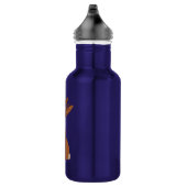 Bouteille D'eau Halloween Jackalope Trou ou traitement (Droite)