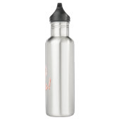 Bouteille D'eau Halloween rose fantôme Boost (Droite)