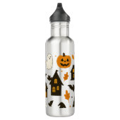 Bouteille D'eau Halloween Scary Motif - Éffrayant & Festif (Droite)