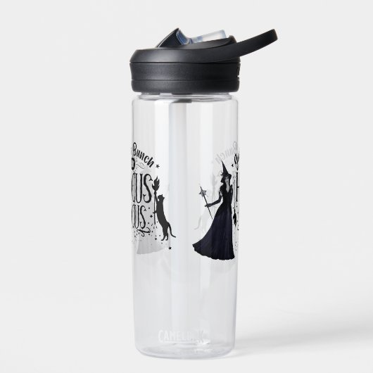 Bouteille D'eau Halloween sorcière hocus pocus design (Gauche)