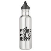 Bouteille D'eau Halloween sorcière moderne femmes craignez (Gauche)