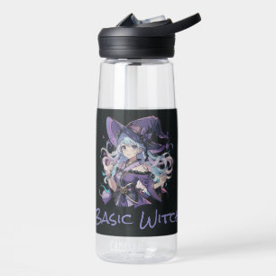 Bouteille D'eau Halloween/Sorcière/violet
