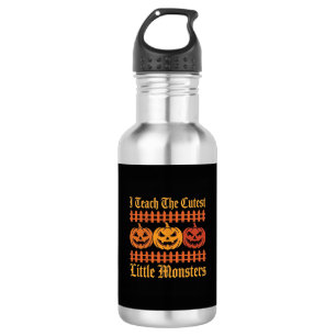 Bouteille D'eau Halloween Trick Or Treat Petits Monstres Citrouill