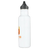 Bouteille D'eau Halloween Trumpkin Funny - Éffrayant Slogan parodi (Droite)