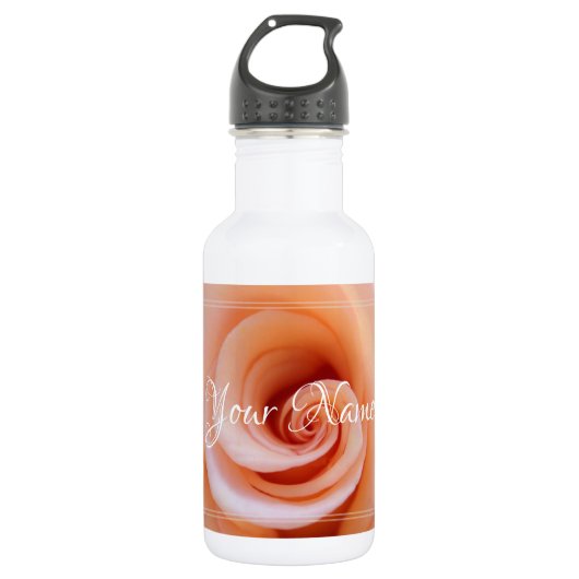 Bouteille D'eau HAMbyWG - Rose Peach (Devant)