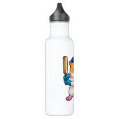 Bouteille D'eau Hamster au cricket avec batte de cricket & Casquet (Gauche)