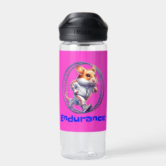 Bouteille D'eau Hamster Endurance course de hamster Hamster (Arrière)