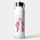 Bouteille D'eau Hand drawn Pink Ballet Shoes (Salle de sport)