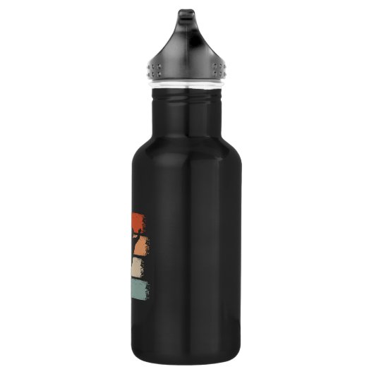 Bouteille D'eau Handball Player Retro (Droite)