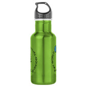 Bouteille D'eau Handbells - Le Monde Révolue Autour (Dos)