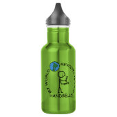 Bouteille D'eau Handbells - Le Monde Révolue Autour (Gauche)
