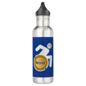 Bouteille D'eau Handicapés à la retraite (Droite)