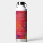 Bouteille D'eau Happy and Bright Colorful Mixed Media (Avant)