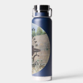 Bouteille D'eau Happy Bar Mitzvah Jerusalem Kotel Western Wall (Arrière)