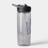 Bouteille D'eau Happy Birthday Purple Rose (Droite)