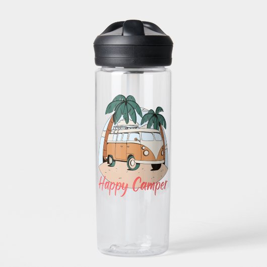 Bouteille D'eau Happy camper (Extérieur)