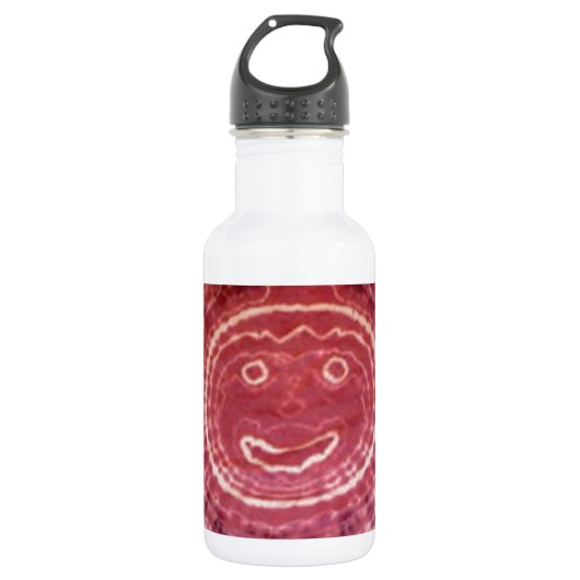Bouteille D'eau Happy Face Tie Dye PhatDyes (Devant)