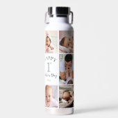 Bouteille D'eau Happy First Fête des pères 5 Photo Collage (Avant)