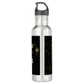 BOUTEILLE D'EAU HAPPY NEW YEAR (Dos)