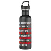 Bouteille D'eau Harmonica Lover Le jour parfait Styrian Harmonica (Devant)