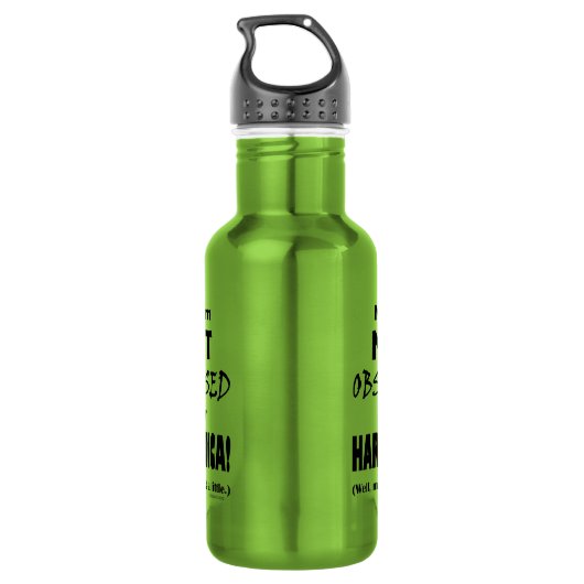 Bouteille D'eau Harmonica obsédée (Dos)