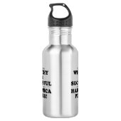 Bouteille D'eau Harmonica riche et réussi (Dos)