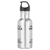 Bouteille D'eau Harmonica Rien D'Autre N'A D'Importance (Dos)