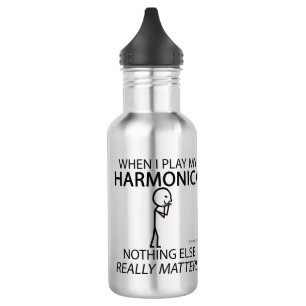 Bouteille D'eau Harmonica Rien D'Autre N'A D'Importance
