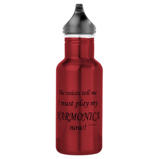 Bouteille D'eau Harmonica Voices dit que doit jouer (Droite)