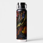 Bouteille D'eau Harmonie des couleurs Art Abstrait (Arrière)