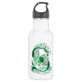 Bouteille D'eau Harry Potter | Aguamenti SLYTHERIN™ Graphique (Devant)