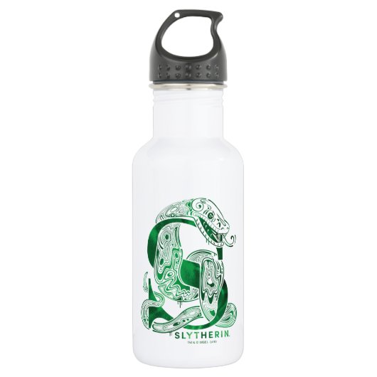 Bouteille D'eau Harry Potter | Aguamenti SLYTHERIN™ Graphique (Devant)