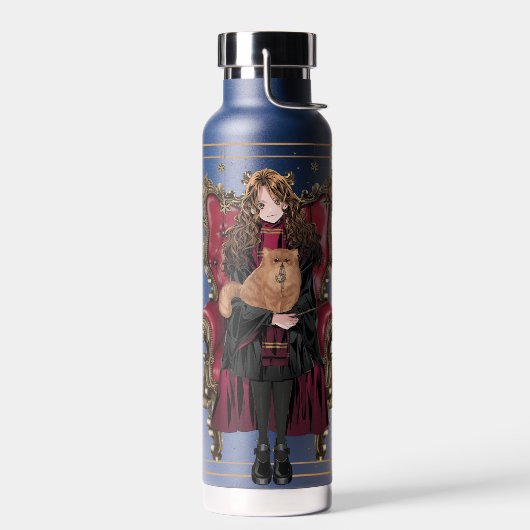 Bouteille D'eau HARRY POTTER™ | Anime Hermione Granger assis (Gauche)