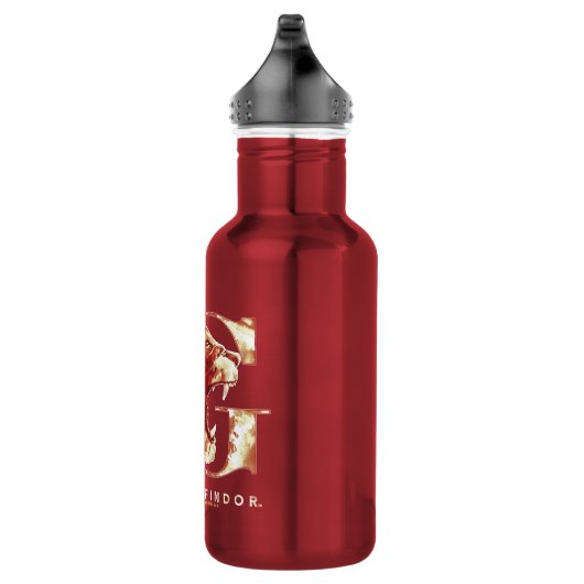 Bouteille D'eau Harry Potter | Aquarelle Lion GRYFFINDOR™ (Droite)