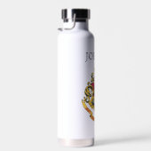 Bouteille D'eau Harry Potter | Blason de Poudlard | Ajoutez votre (Plage)