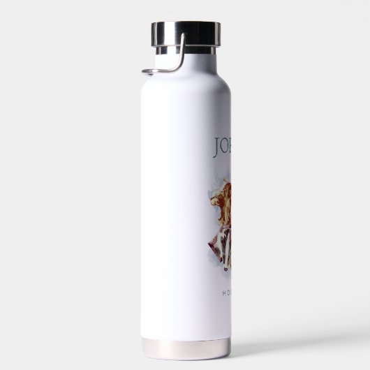 Bouteille D'eau Harry Potter | Crest HOGWARTS™ | Ajouter Votre Nom (Plage)