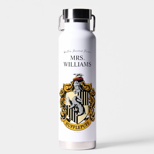 Bouteille D'eau Harry Potter | Enseignant de Poufsouffle Personnal (Avant)