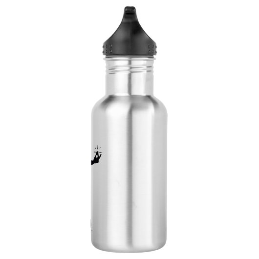 Bouteille D'eau Harry Potter | "Free Dobby" Silhouette Typography (Droite)