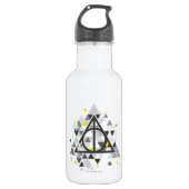 Bouteille D'eau Harry Potter | Geometric Deathly Hallows (Devant)