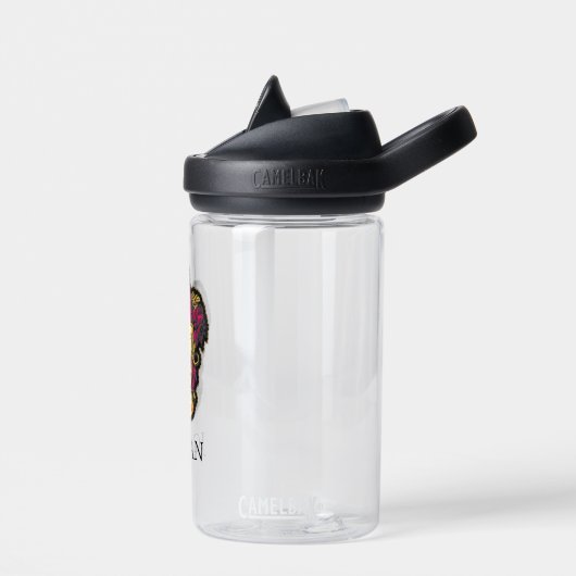 Bouteille D'eau Harry Potter | Gryffindor House Crest | Ajouter un (Gauche)