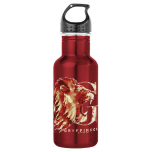Bouteille D'eau Harry Potter GRYFFINDOR™ Lion Aquarelle